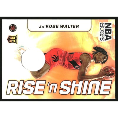 2024-25 Hoops Rise N Shine Memorabilia #29 Ja'Kobe Walter
