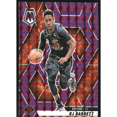 2024-25 Panini Mosaic Mosaic Purple #158 RJ Barrett