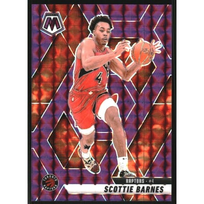 2024-25 Panini Mosaic Mosaic Purple #77 Scottie Barnes