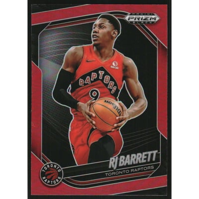 2024-25 Panini Prizm Black Prizms Red #73 RJ Barrett