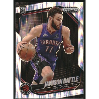 2024-25 Panini Prizm Black Prizms Skewed #237 Jamison Battle