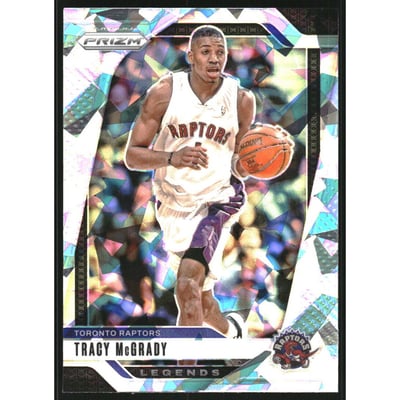 2024-25 Panini Prizm Prizms Ice #273 Tracy McGrady