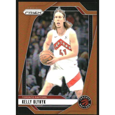 2024-25 Panini Prizm Prizms Orange #152 Kelly Olynyk
