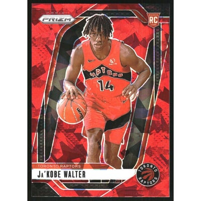 2024-25 Panini Prizm Prizms Red Ice #223 Ja'Kobe Walter