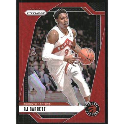 2024-25 Panini Prizm Prizms Red #101 RJ Barrett