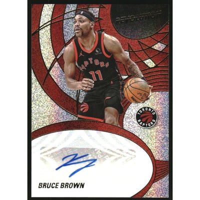 2024-25 Panini Revolution Autographs #20 Bruce Brown