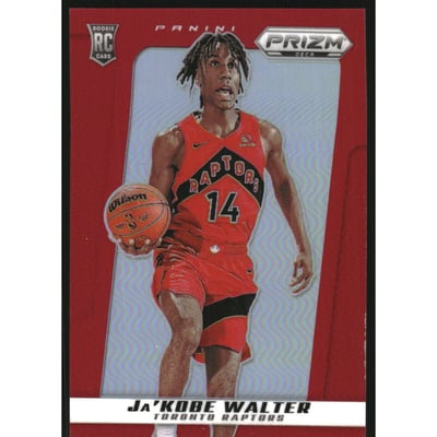 2024-25 Prizm Deca Prizms Red #116 Ja'Kobe Walter