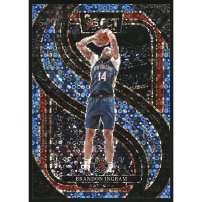 2024-25 Select Light Blue Disco Prizms #162 Brandon Ingram