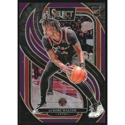 2024-25 Select Purple Prizms #195 Ja'Kobe Walter