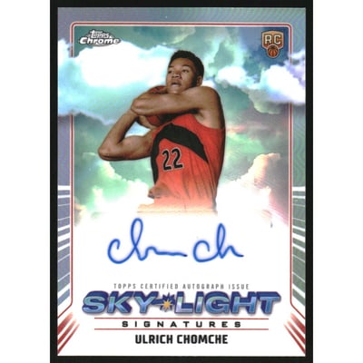 2024-25 Topps Chrome Sky-Light Signatures Refractors #SLSUCH Ulrich Chomche