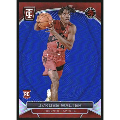 2024-25 Totally Certified Mirror Platinum Blue #148 Ja'Kobe Walter