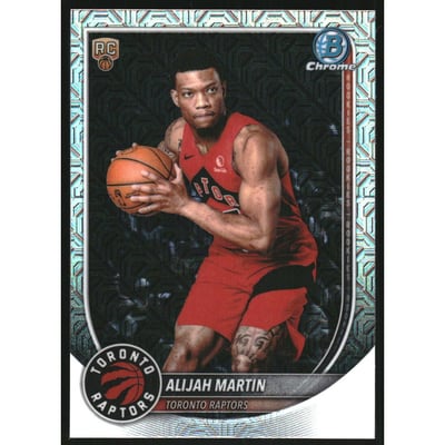 2025-26 Bowman Chrome Mojo Refractors #BCV40 Alijah Martin