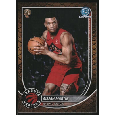 2025-26 Bowman Chrome Reptilian Refractors #BCV40 Alijah Martin