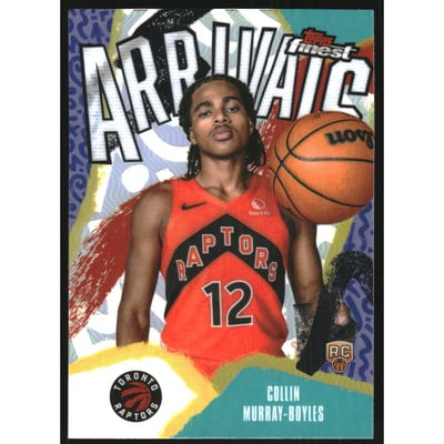 2025-26 Finest Arrivals Refractors #A9 Collin Murray-Boyles