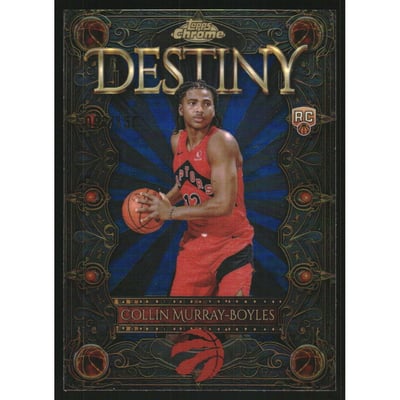2025-26 Topps Chrome Destiny Aqua Refractors #D20 Nique Clifford