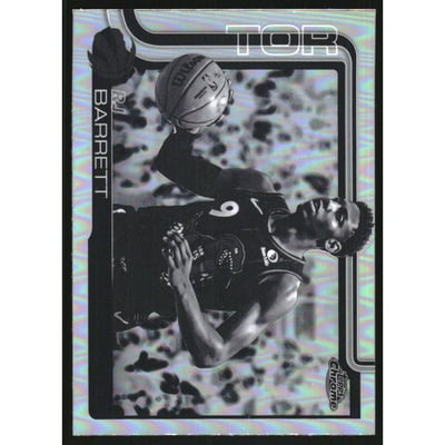 2025-26 Topps Chrome Negative Refractors #225 RJ Barrett