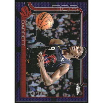 2025-26 Topps Chrome Purple Basketball Refractors #225 RJ Barrett