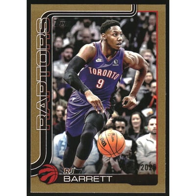 2025-26 Topps Gold #33 RJ Barrett