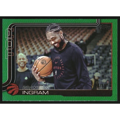 2025-26 Topps Green Rainbow #30 Brandon Ingram
