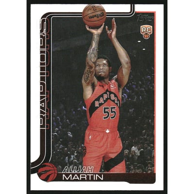 2025-26 Topps Rainbow Foilboard #240 Alijah Martin