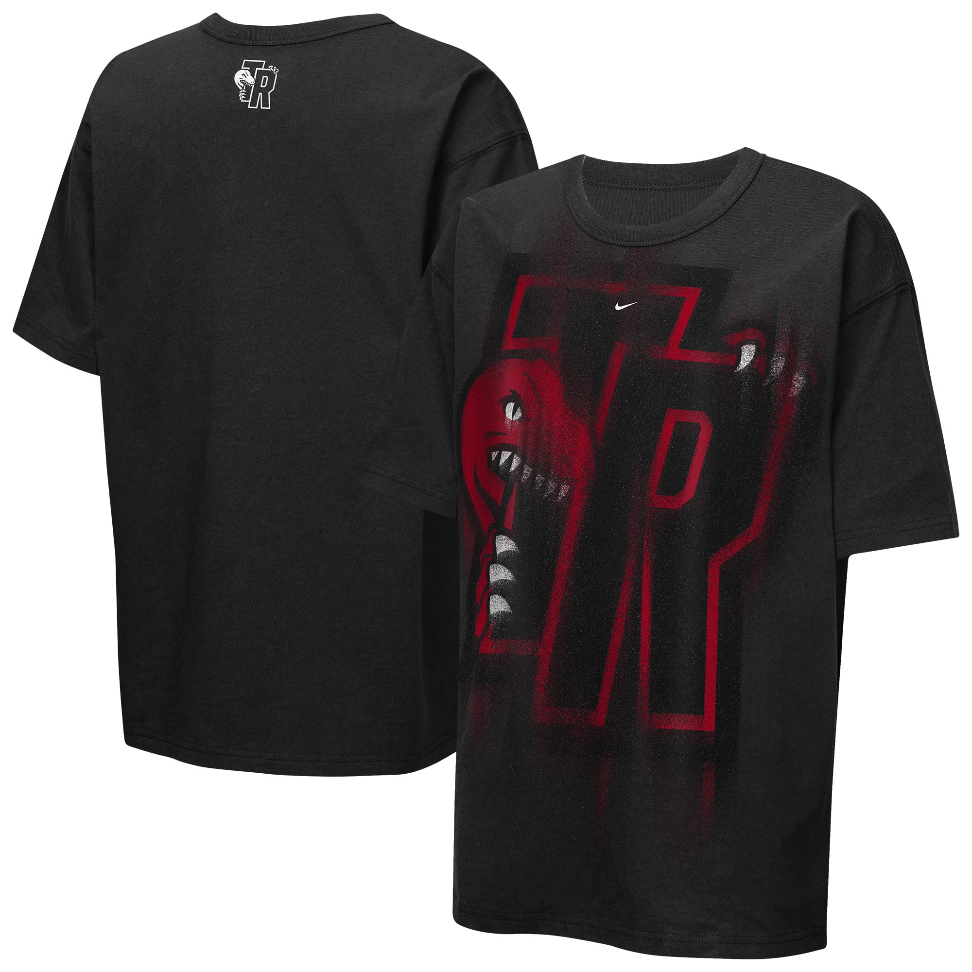 T-shirt noir pour garçons Toronto Raptors Edge