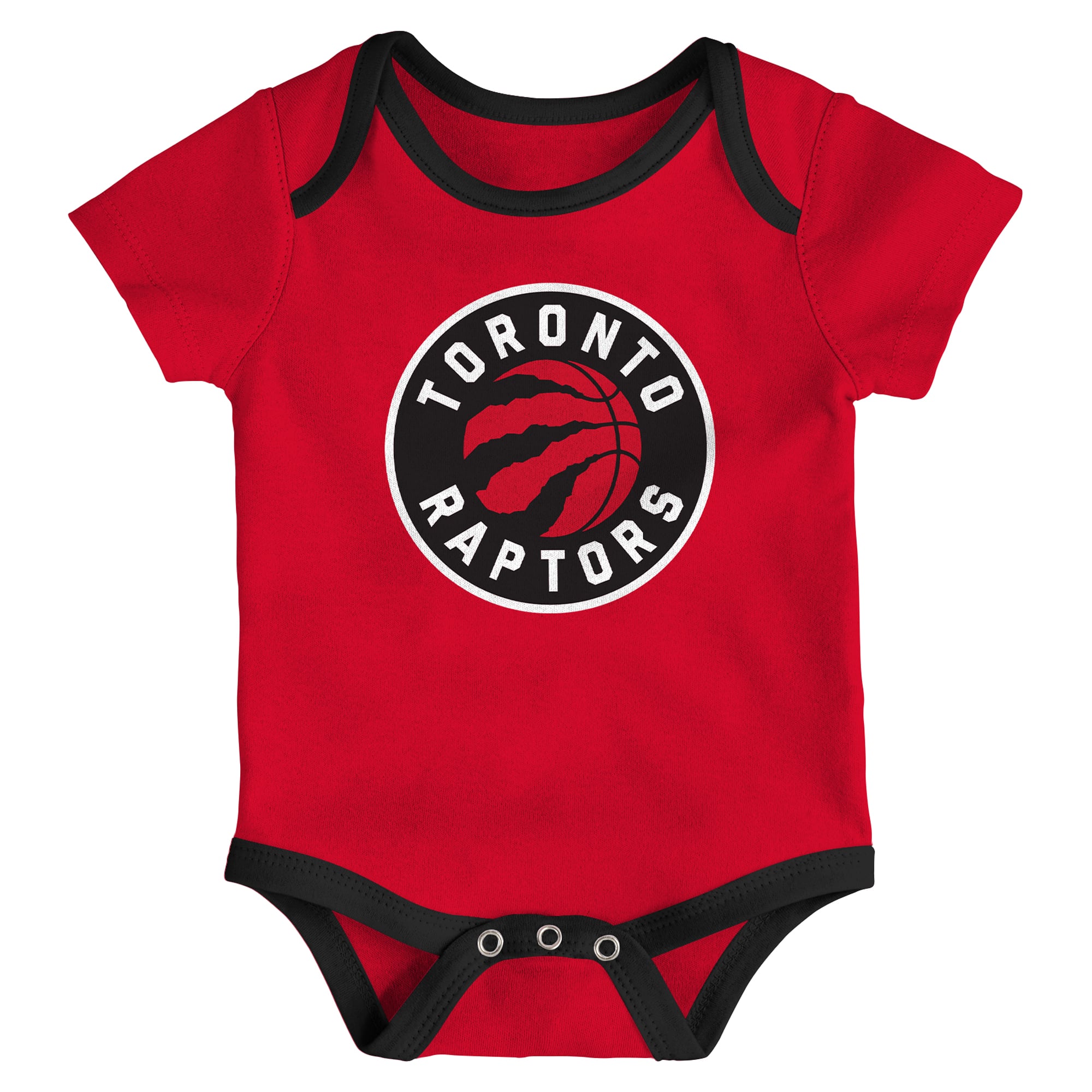 Ensemble de 3 bodies pour bébé Outerstuff Toronto Raptors Born To Ball