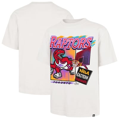  Toronto Raptors '47 City Paint Reed Foundation T-Shirt - Cream