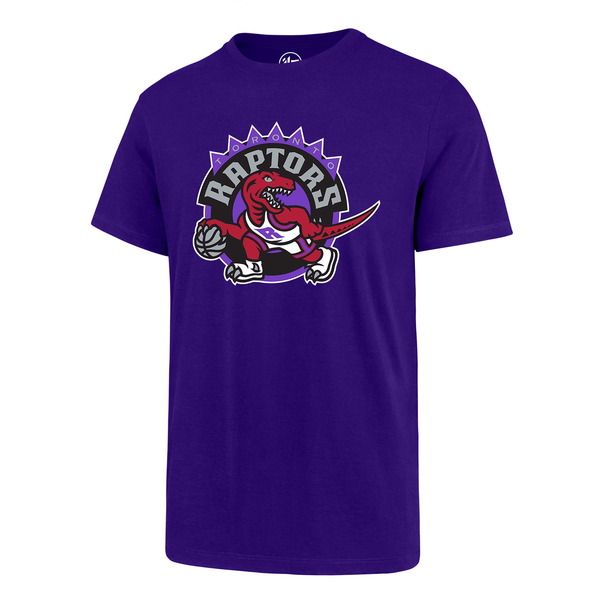 Men's '47  Purple Toronto Raptors Big T-Shirt