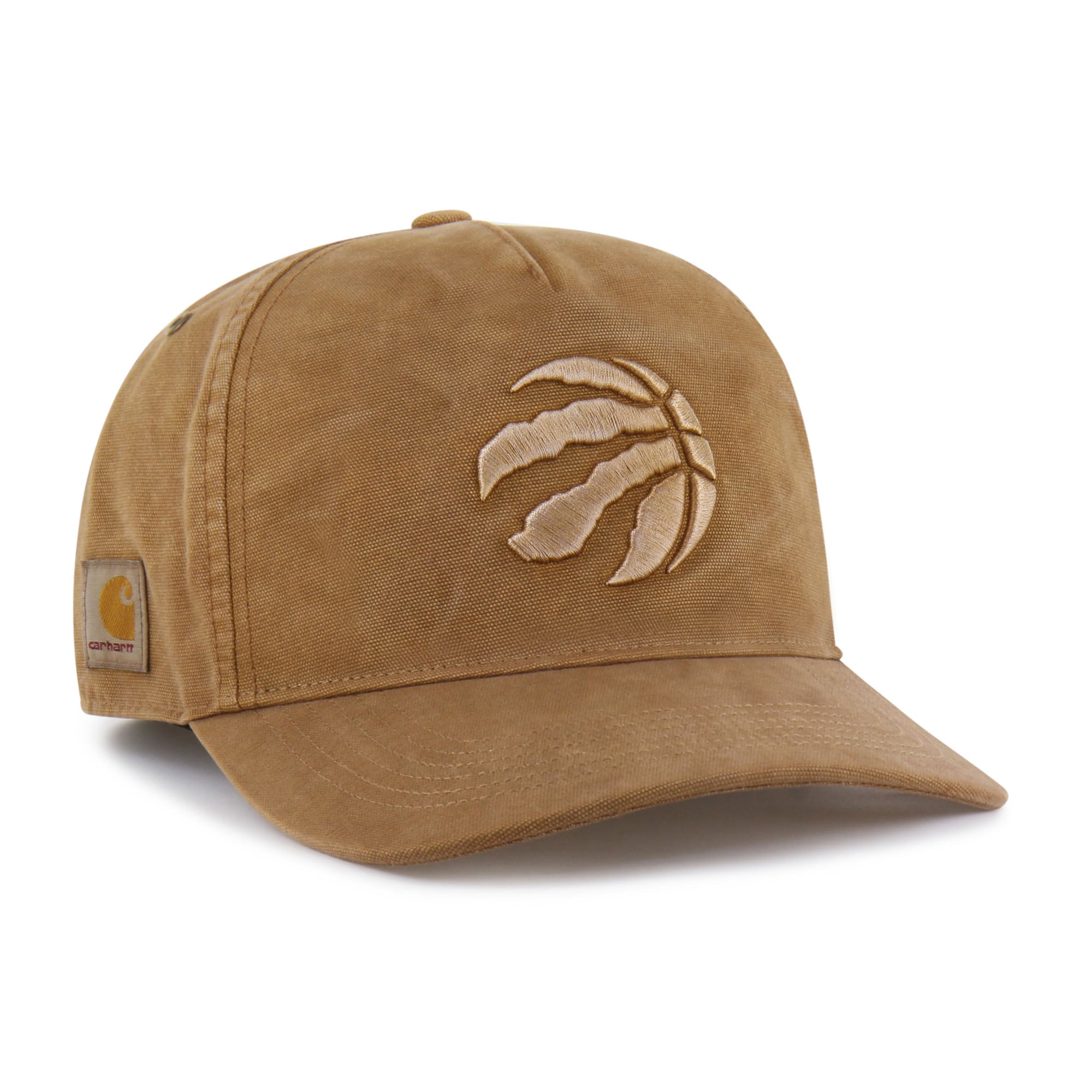Men's Carhartt x '47 Brown Toronto Raptors Dyed Hitch Adjustable Hat