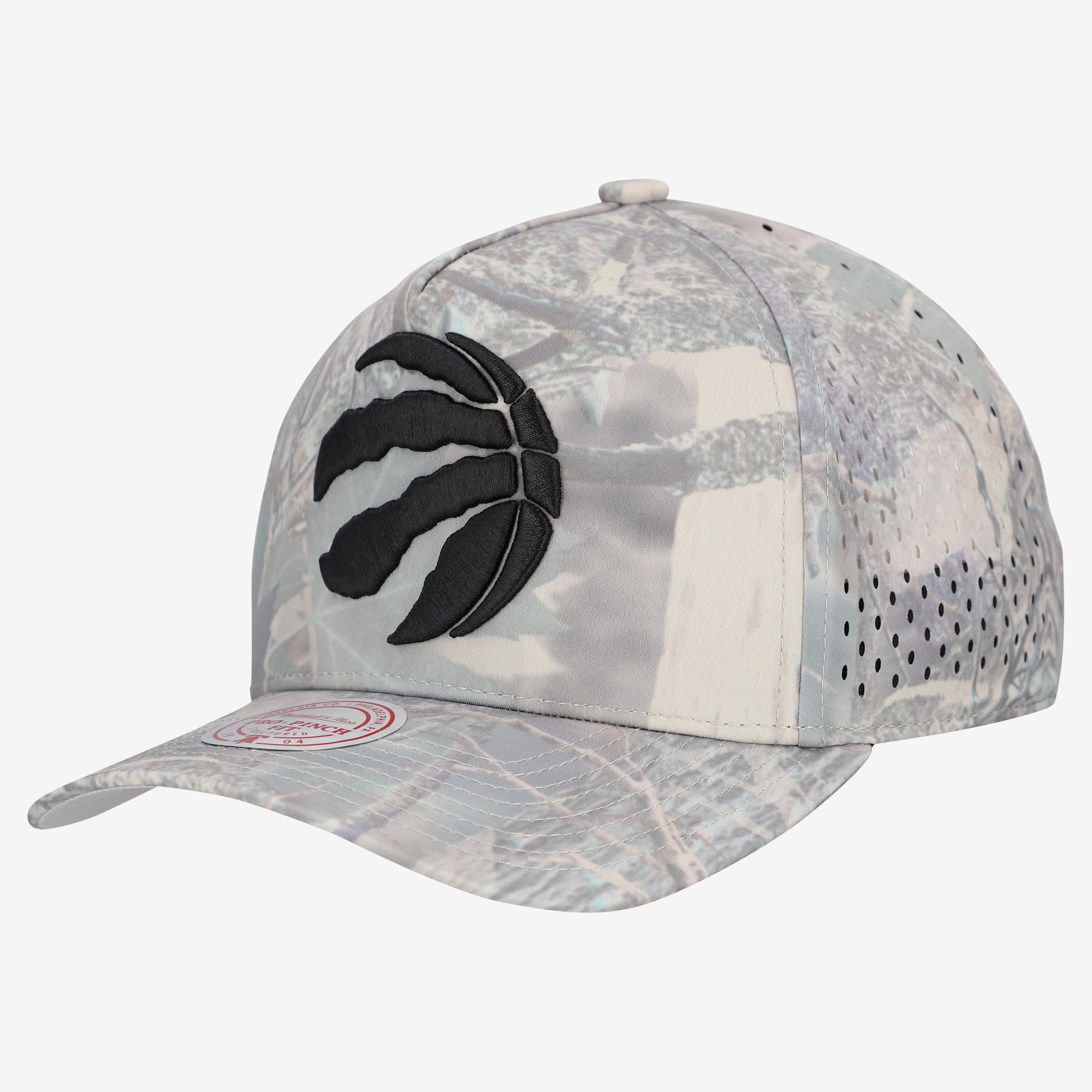Casquette ajustable Mitchell & Ness camouflage Toronto Raptors Pro Pinch pour homme