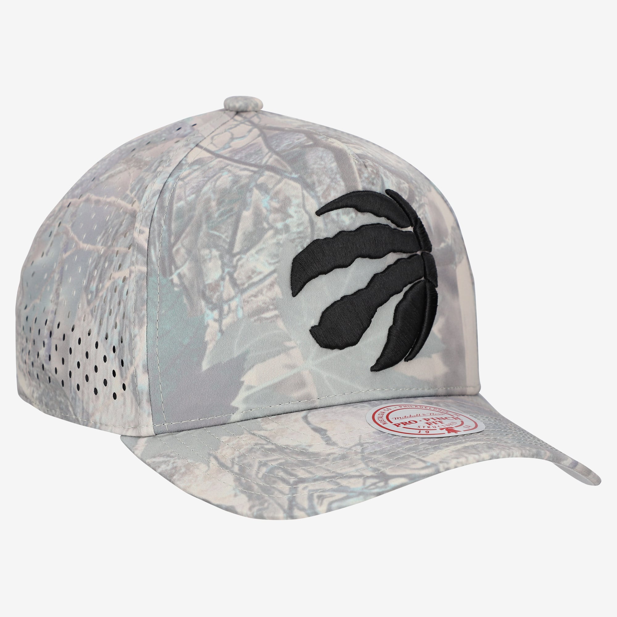 Casquette ajustable Mitchell & Ness camouflage Toronto Raptors Pro Pinch pour homme