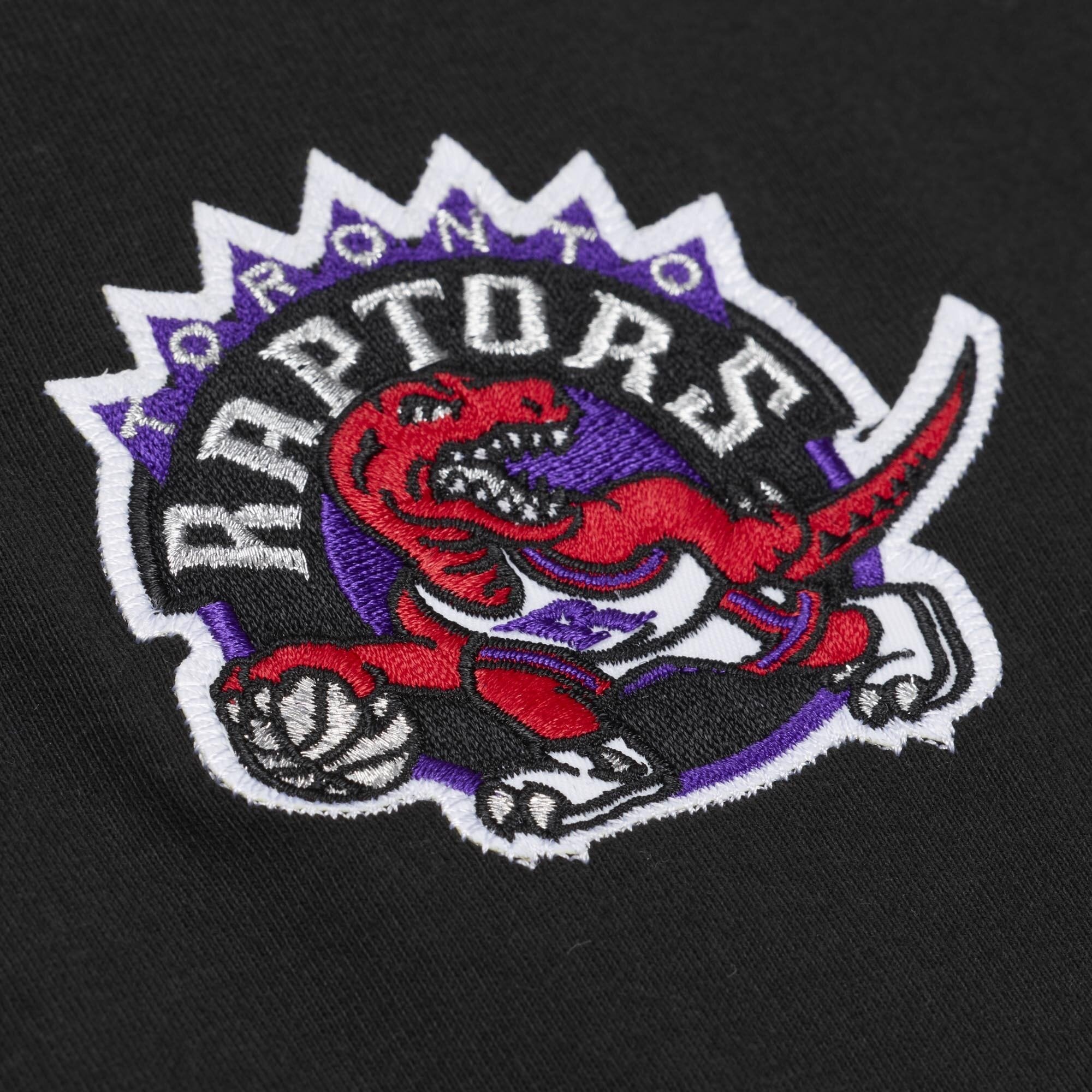 T-shirt Mitchell & Ness Vince Carter noir Toronto Raptors Hardwood Classics pour homme