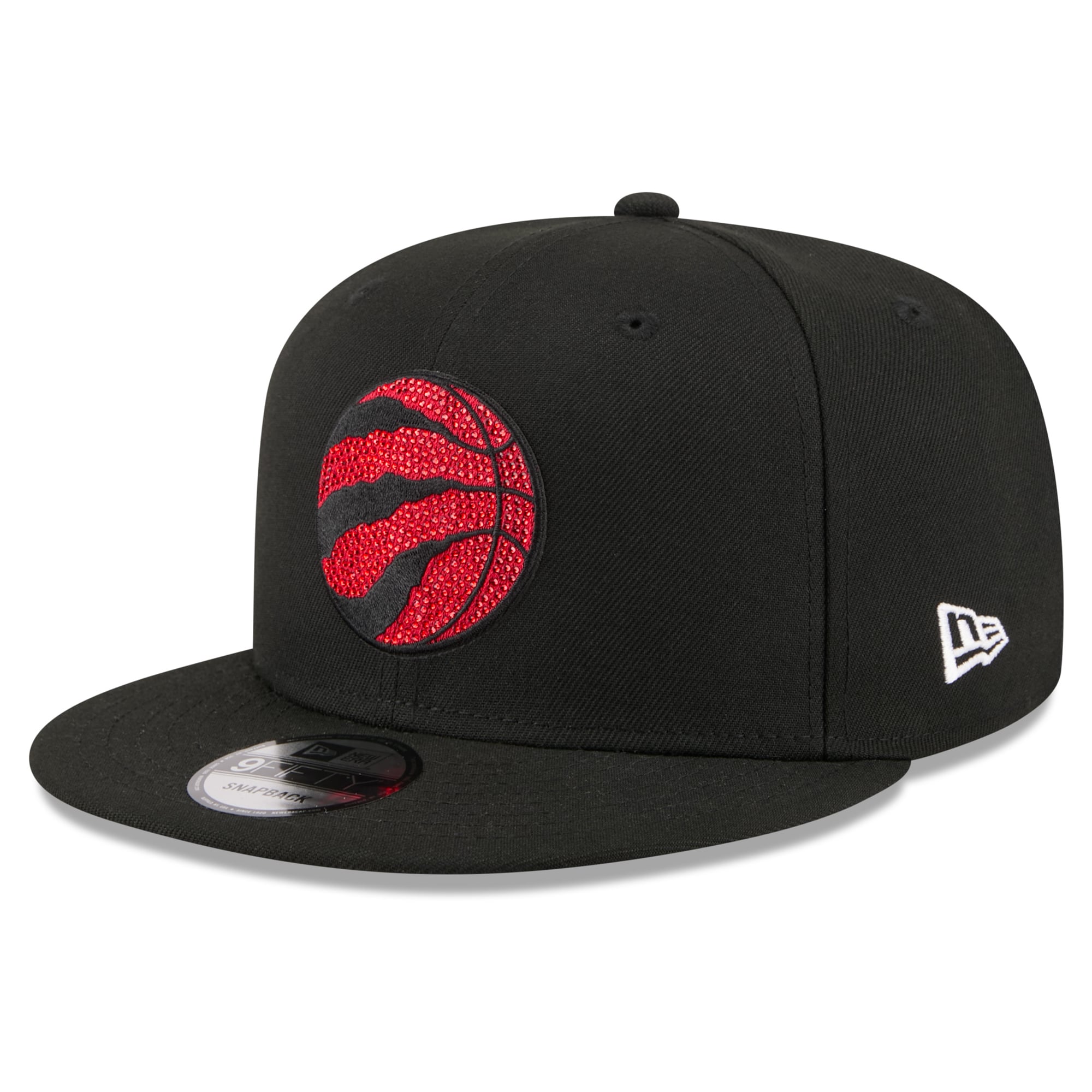 Men's Toronto Raptors New Era Black 2026 NBA Draft Crystal 9FIFTY Snapback Hat