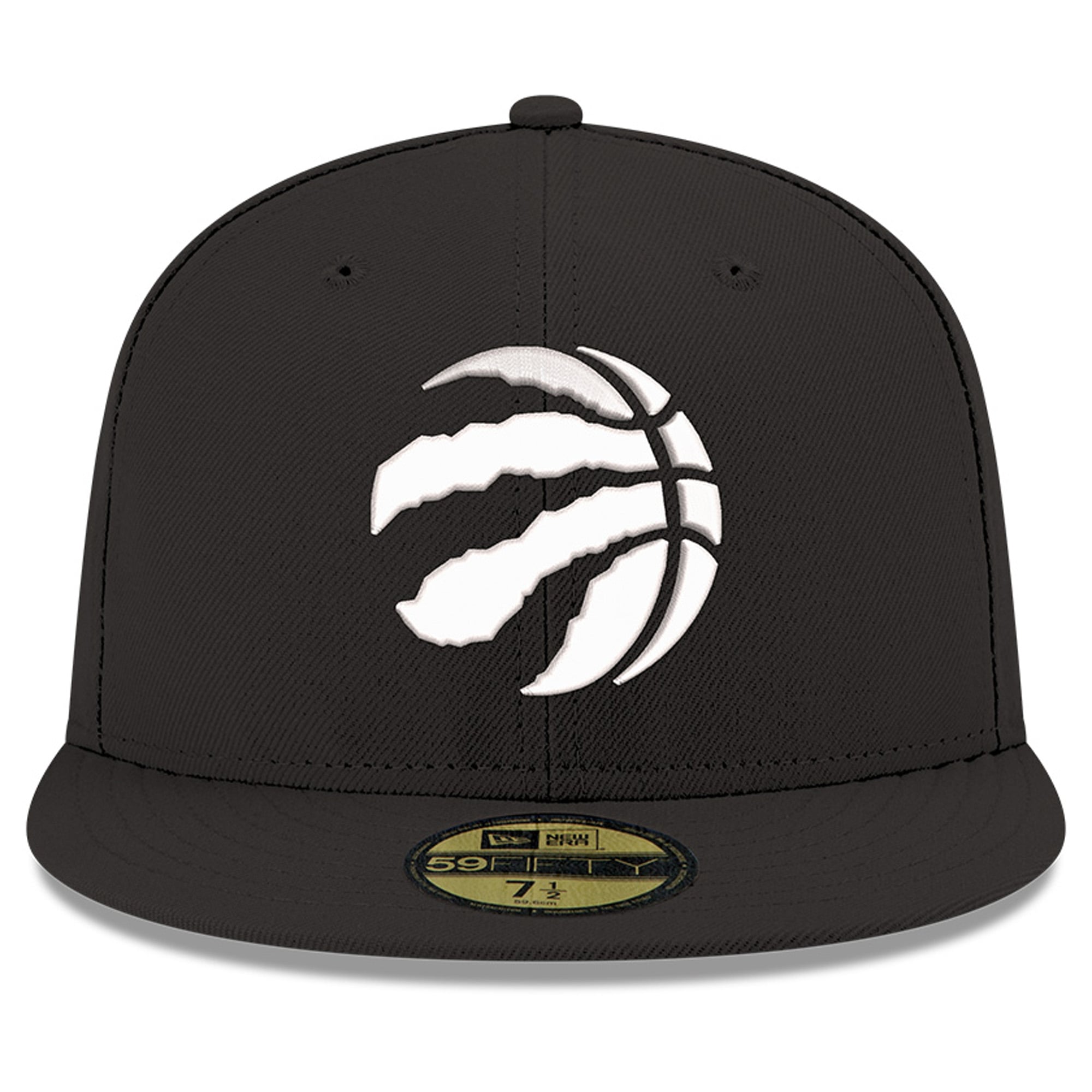 Men's New Era Black Toronto Raptors 59FIFTY Fitted Hat