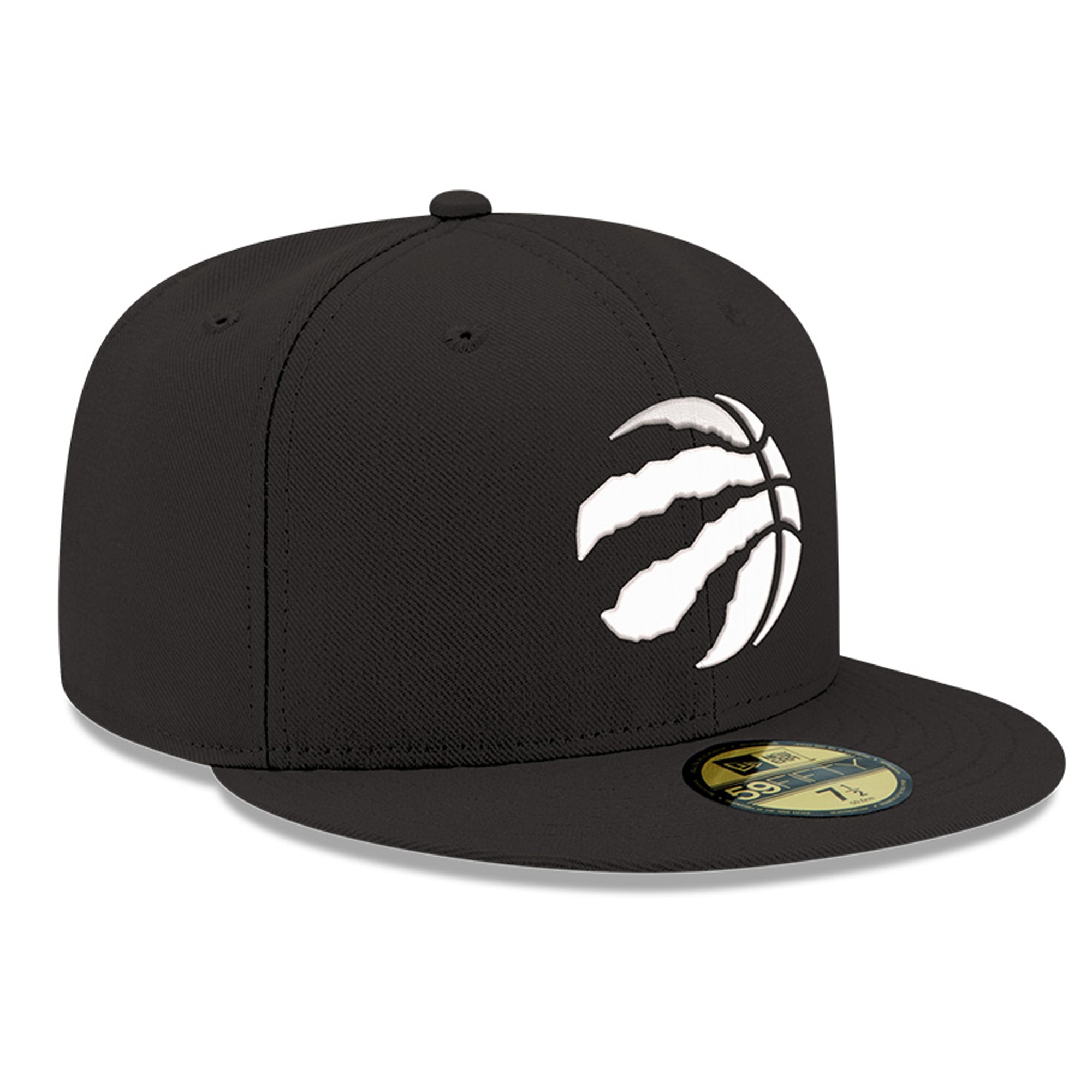 Men's New Era Black Toronto Raptors 59FIFTY Fitted Hat