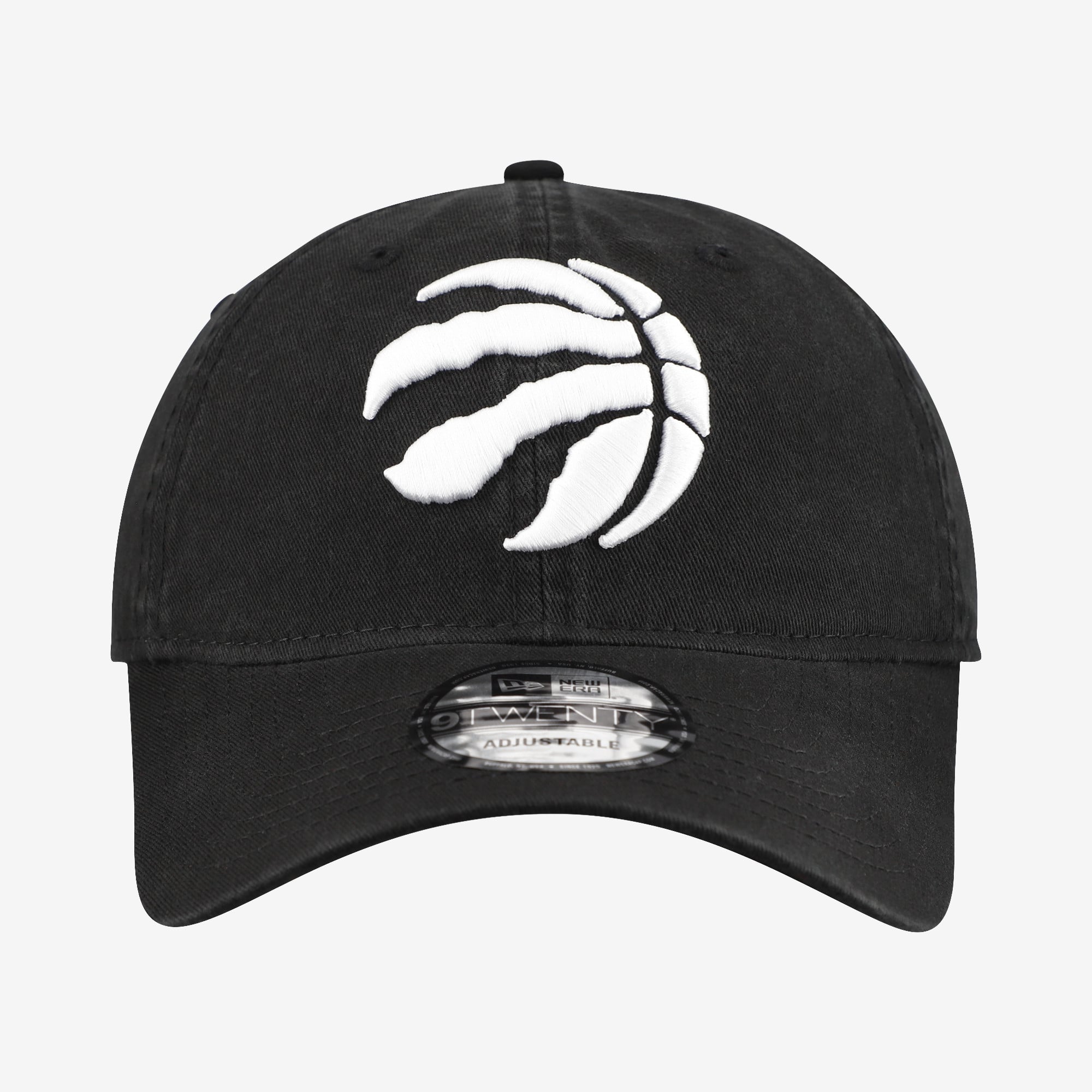 Men's New Era Black Toronto Raptors 9TWENTY Adjustable Hat