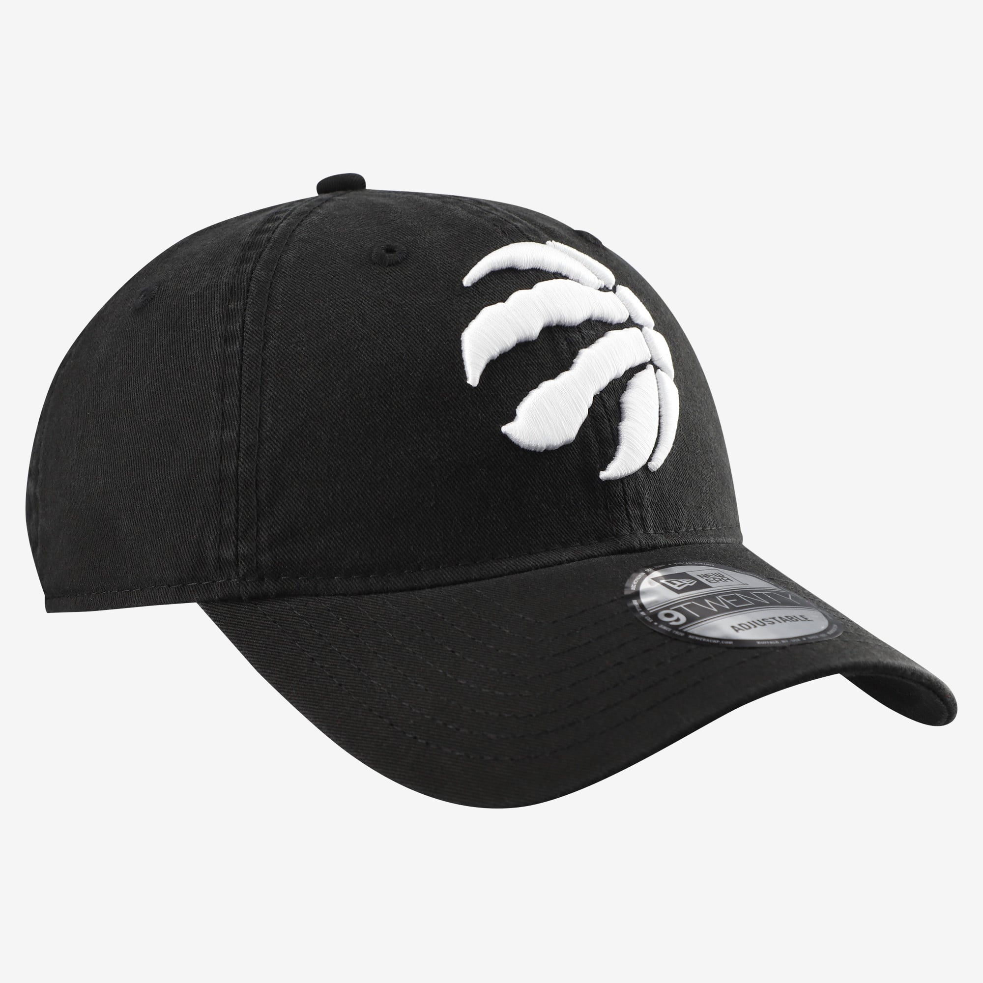 Men's New Era Black Toronto Raptors 9TWENTY Adjustable Hat