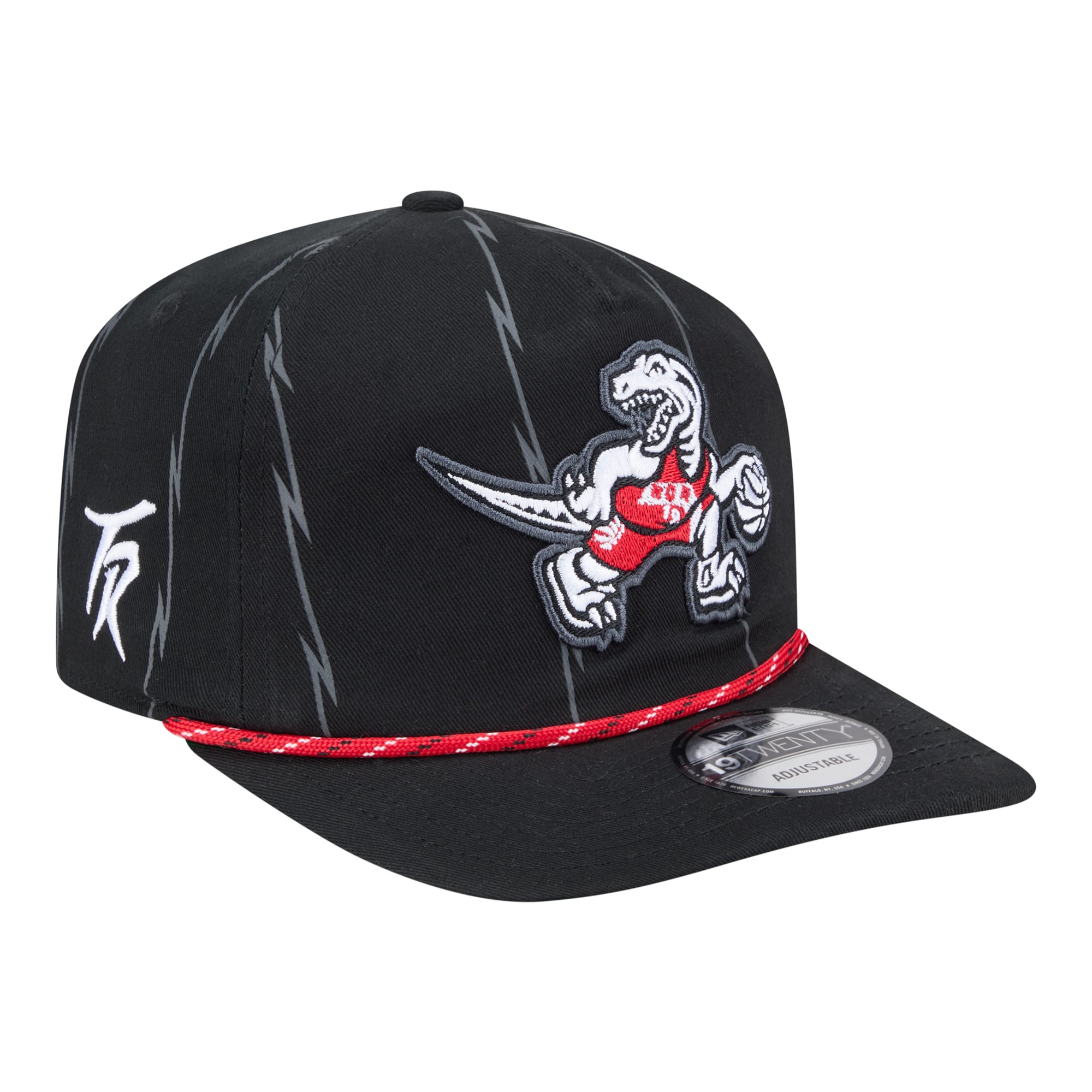 Men's New Era Black Toronto Raptors City Edition 19TWENTY Adjustable Hat