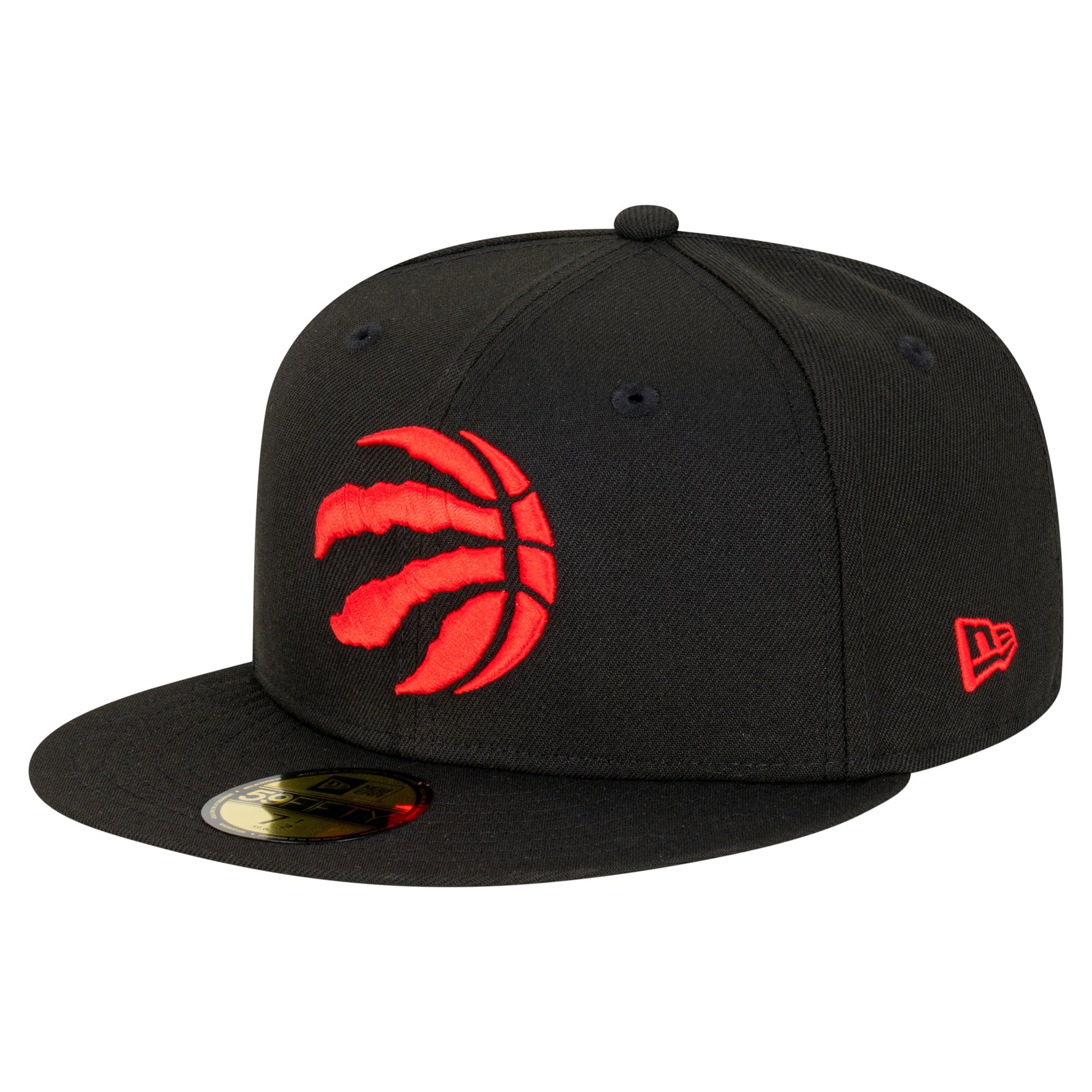 Men's Toronto Raptors New Era Black Team 59FIFTY Fitted Hat