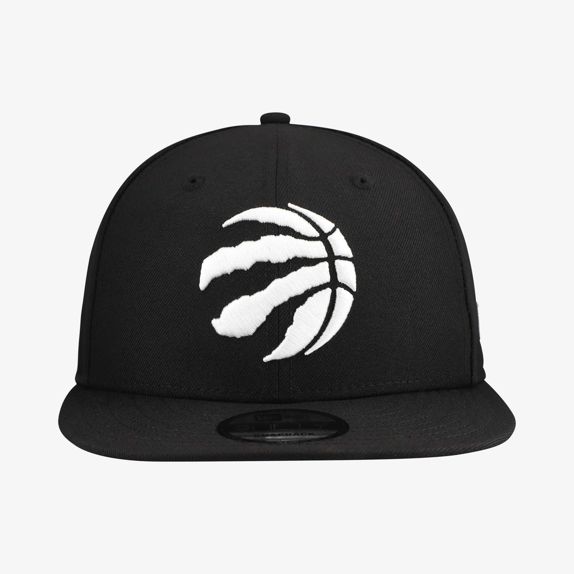 Men's New Era Black Toronto Raptors Team 9FIFTY Snapback Hat