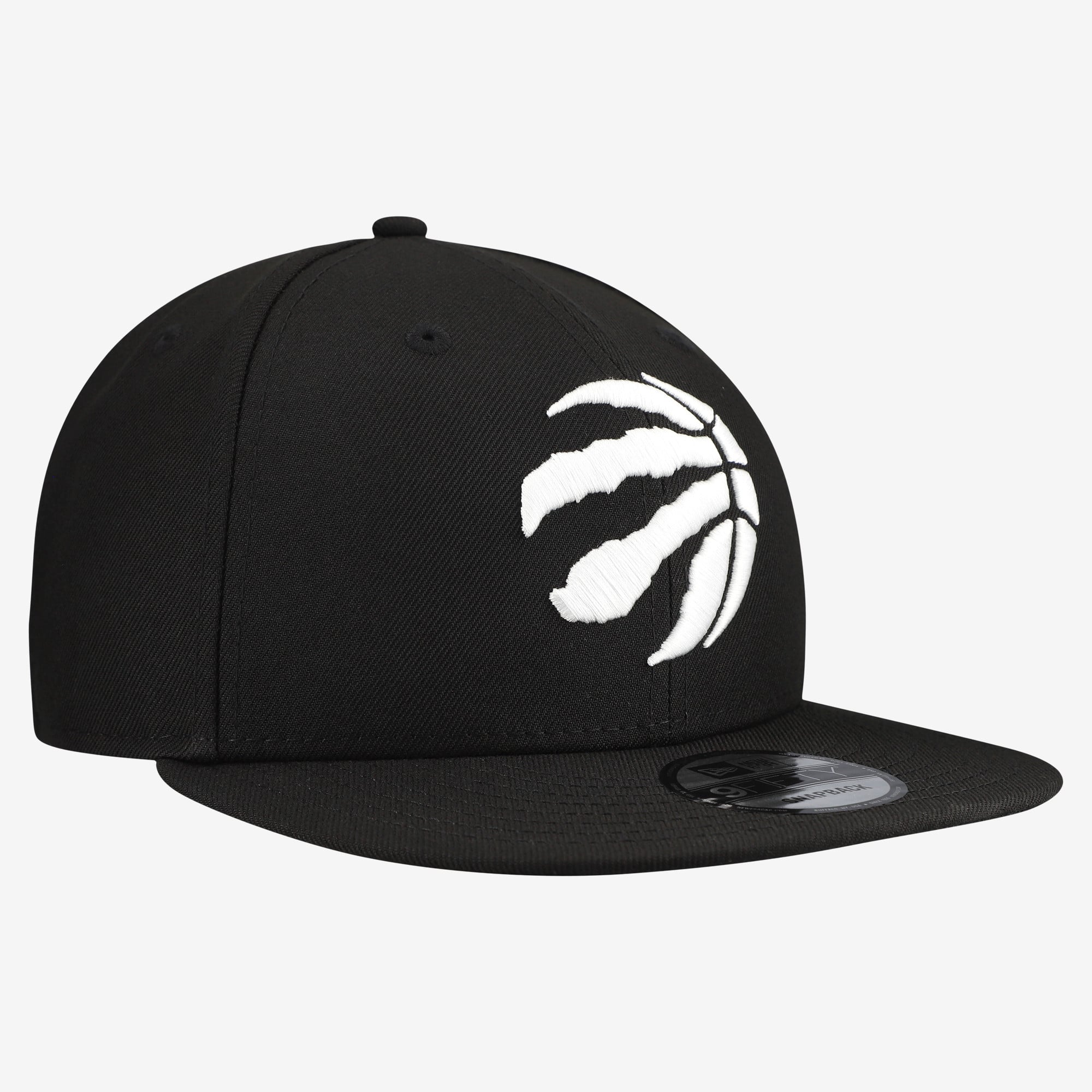 Men's New Era Black Toronto Raptors Team 9FIFTY Snapback Hat
