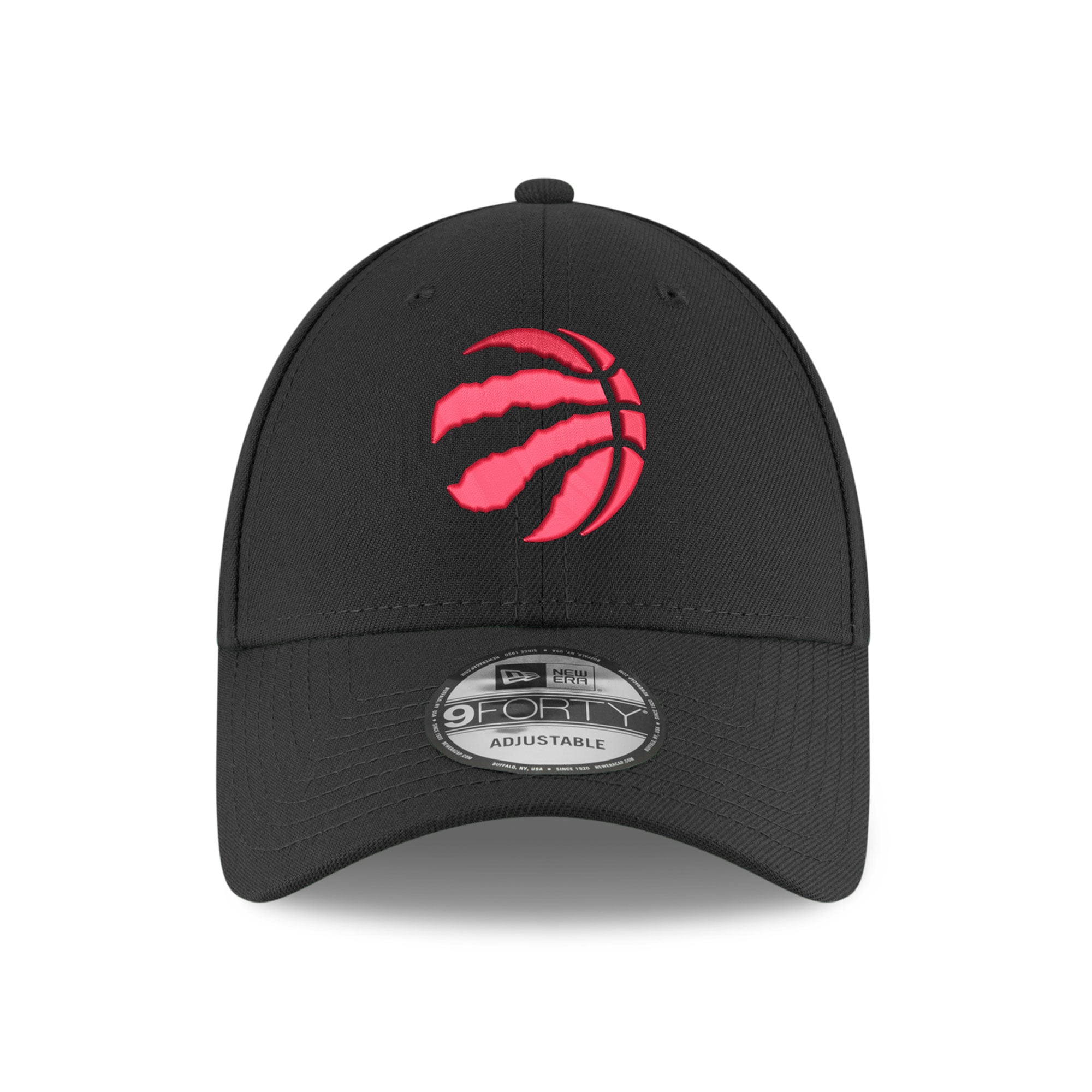 Men's New Era  Black Toronto Raptors Team 9FORTY Adjustable Hat