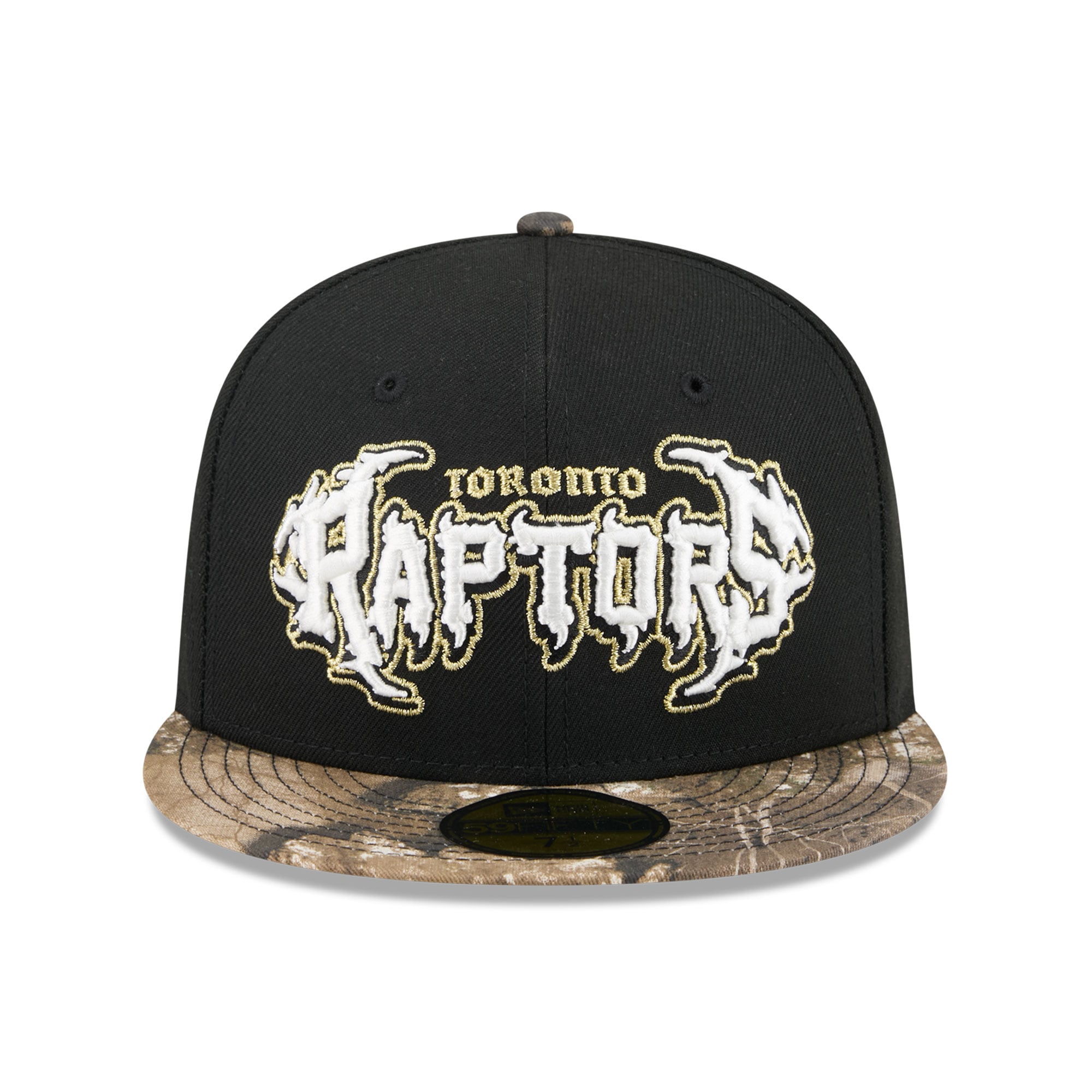 Men's New Era  Black Toronto Raptors Thrilla 59FIFTY Fitted Hat
