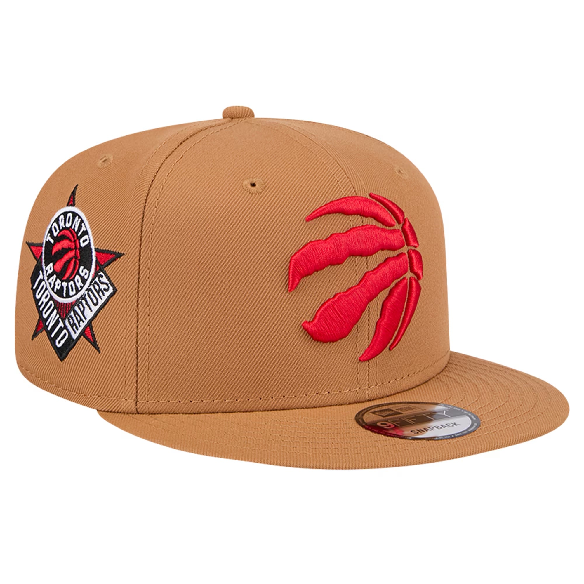 Men's New Era Brown Toronto Raptors Color Pack 9FIFTY Snapback Hat