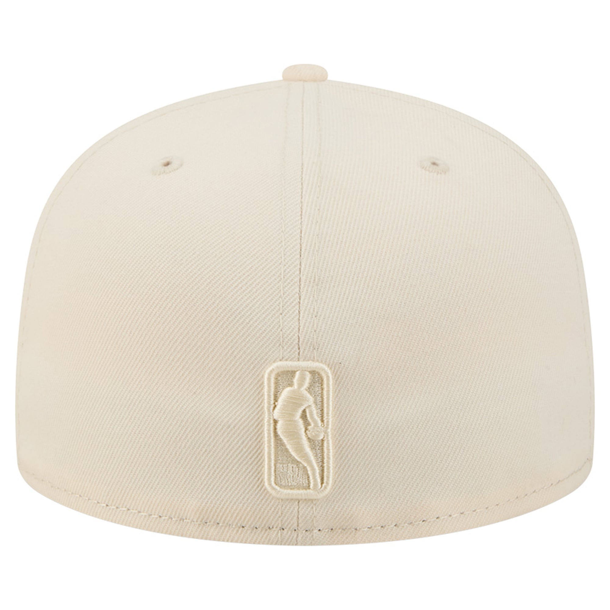 Casquette ajustée New Era 59FIFTY crème pour homme, collection Toronto Raptors.