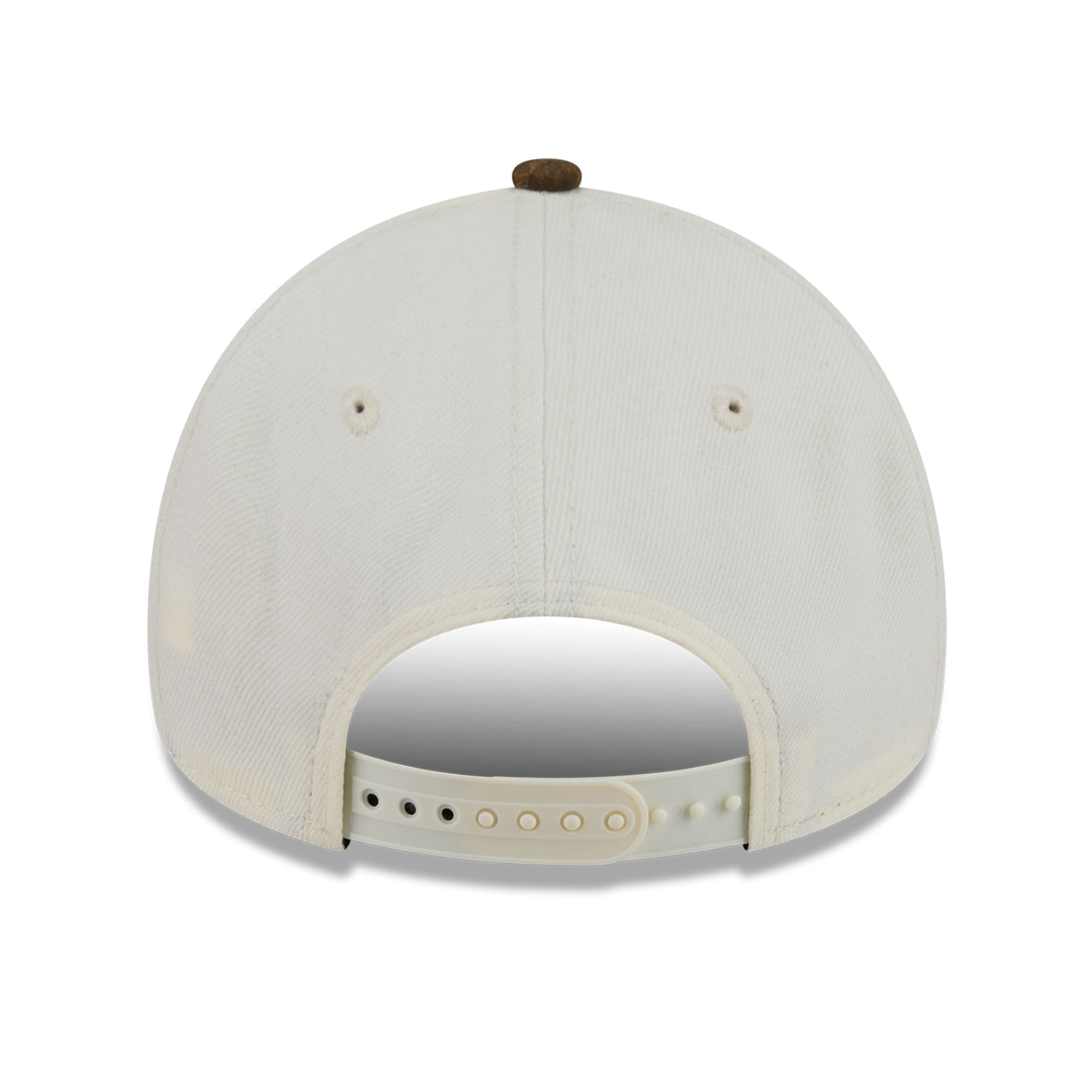 Casquette ajustable New Era 9FORTY A-Frame crème/camouflage Toronto Raptors Rose Banner pour homme