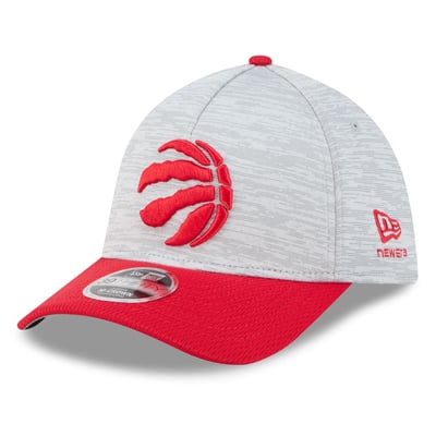  Toronto Raptors New Era 39THIRTY M-Crown Tech Stretch Hat - Gray