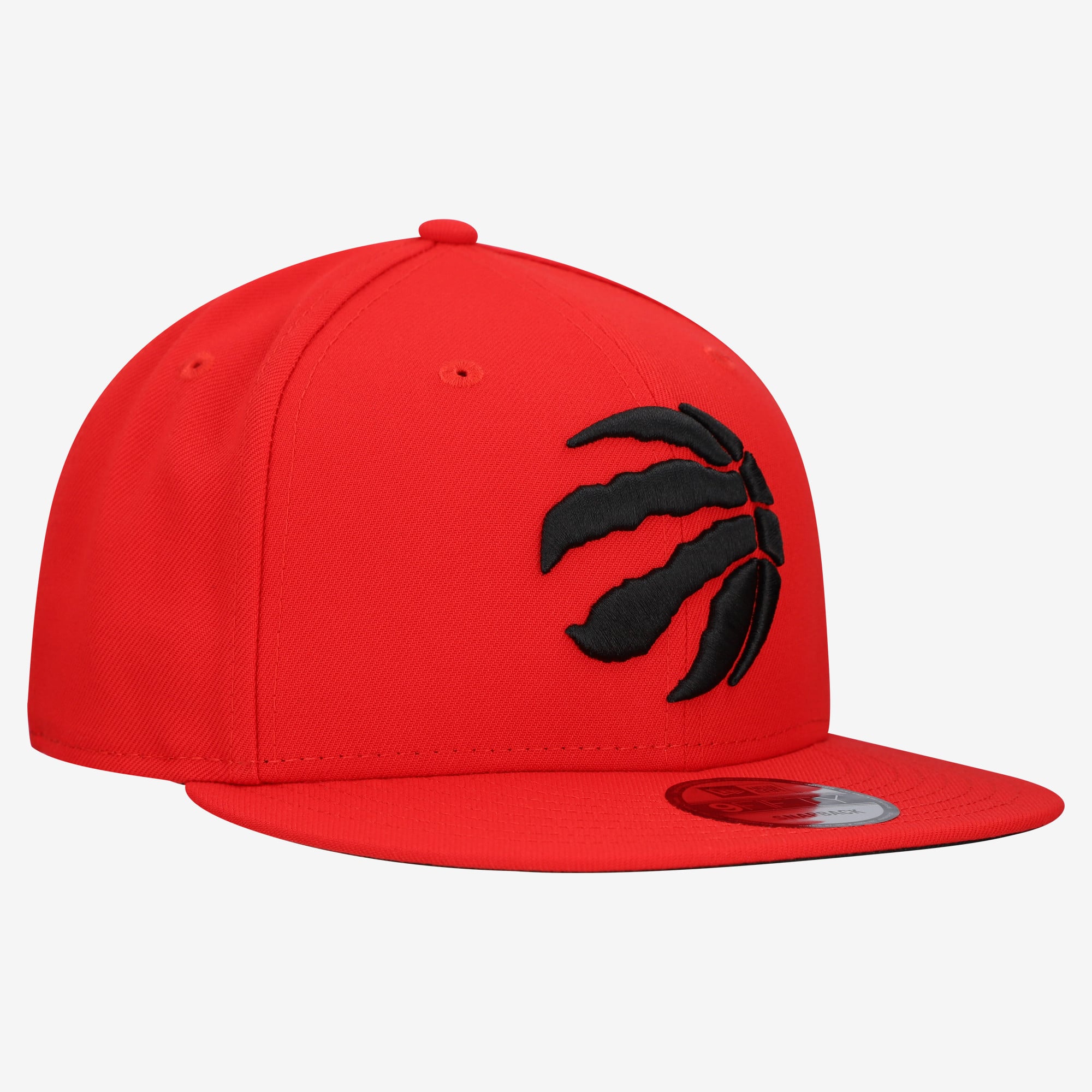 Men's New Era Red Toronto Raptors Team 9FIFTY Snapback Hat