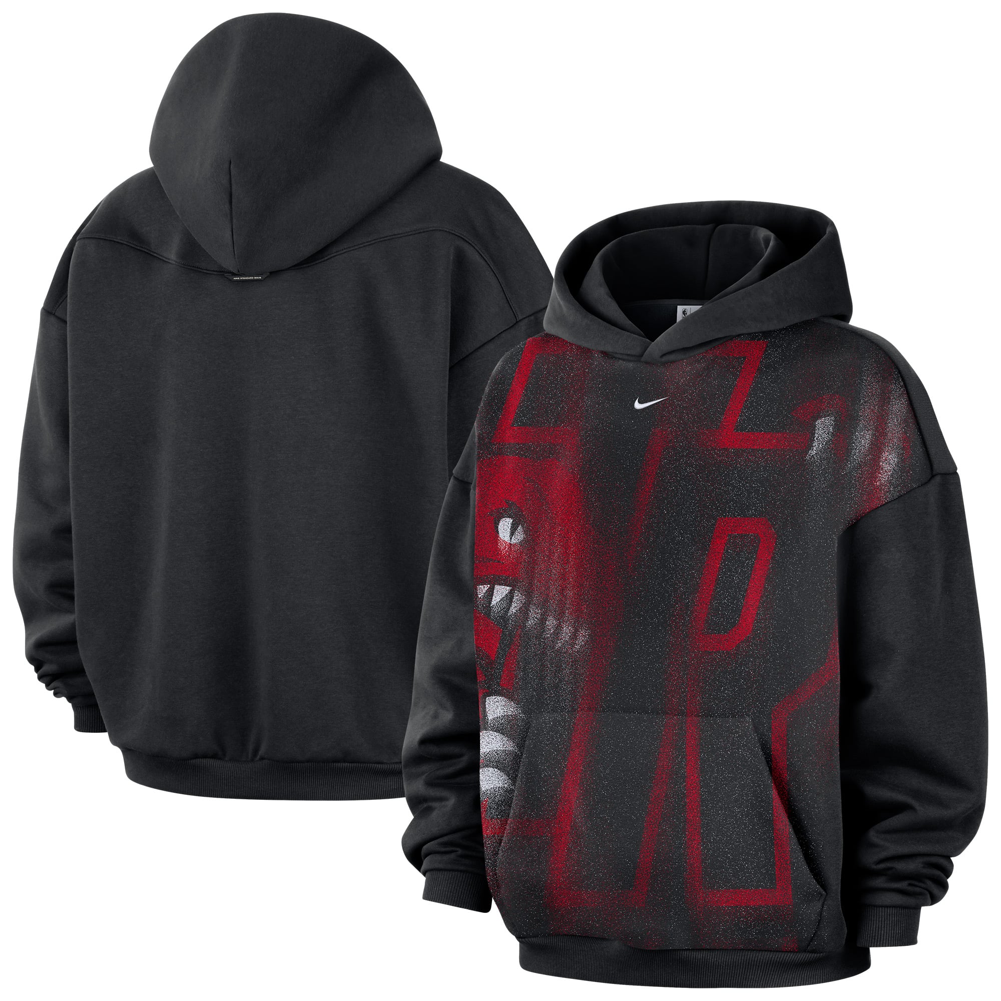 Toronto Raptors Nike 2026 Standard Issue Practice Icon Fleece Pullover ...