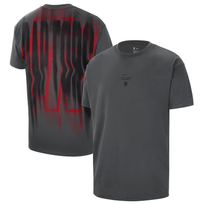 Toronto Raptors Nike 2026 Standard Issue Pre-Game Max 90 T-Shirt - Charcoal